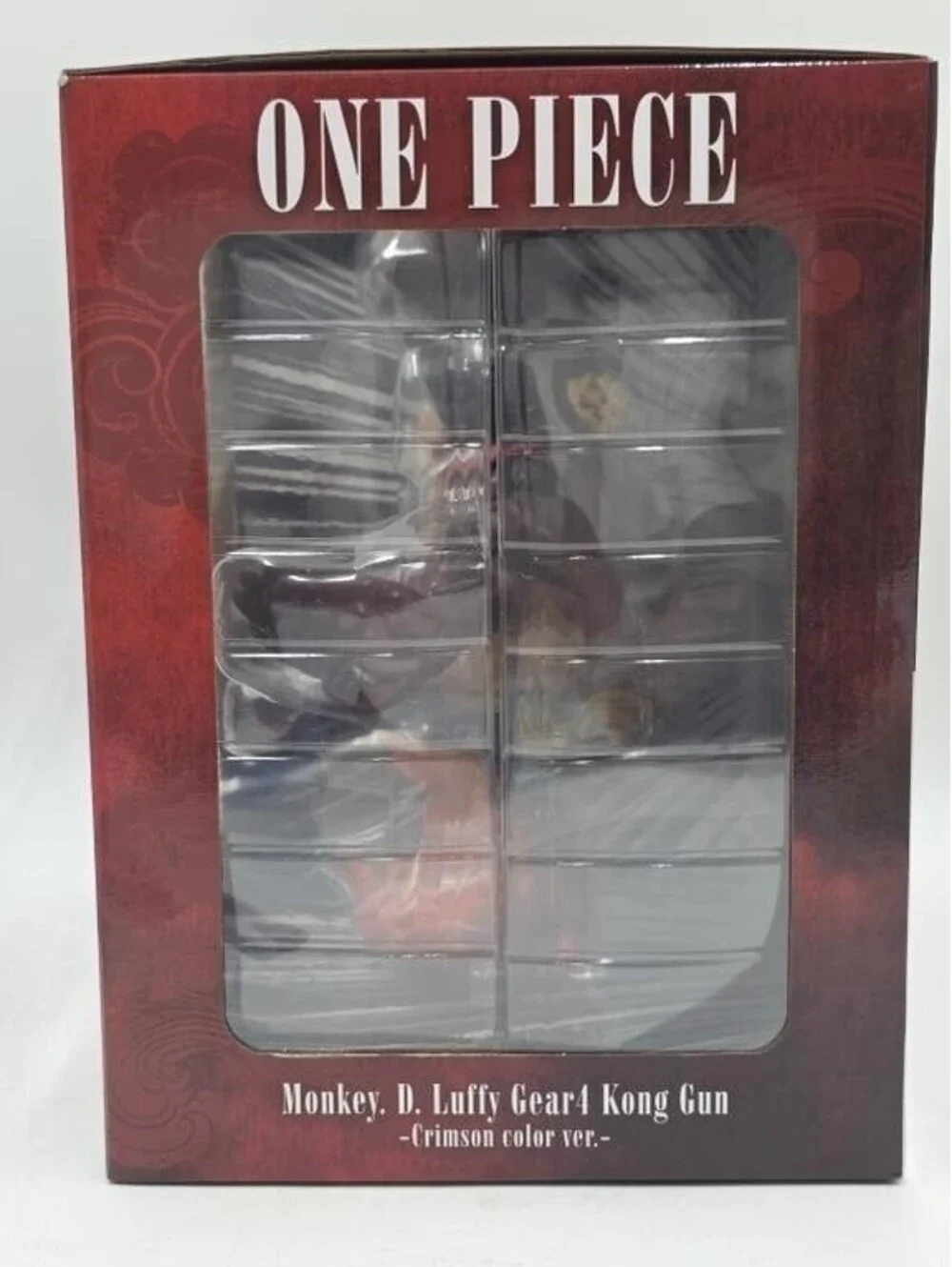 BANPRESTO One Piece Monkey D Luffy Gear 4 Kong Gun Crimson 9.5